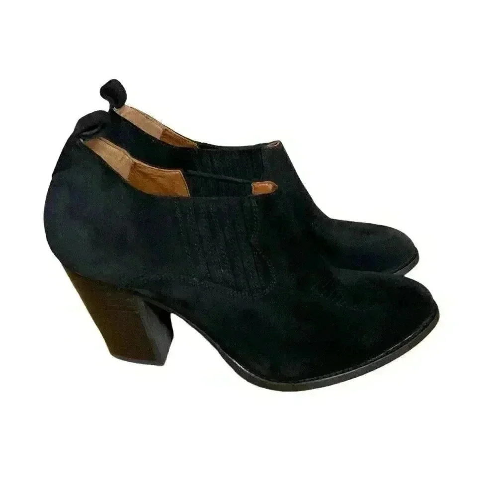 Frye Black Ankle Booties